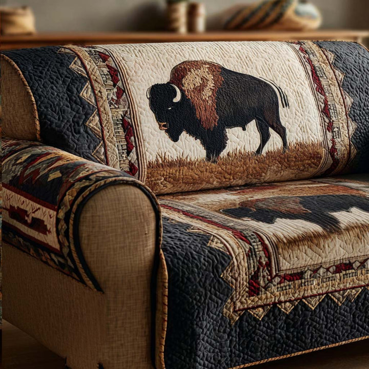 Housse de canapé — Bisons des plaines