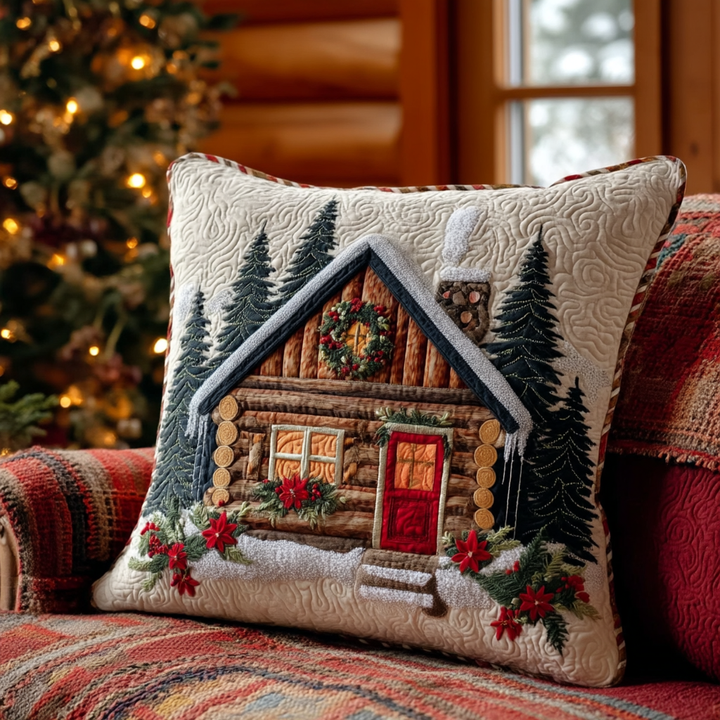 Housse de coussin — Chalet de fête