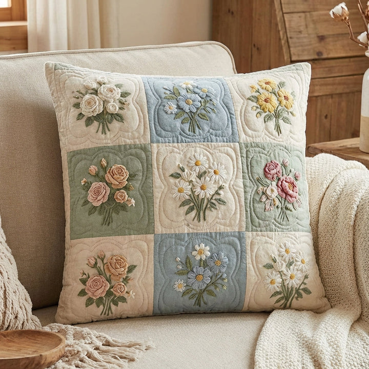 Housse de coussin — Jardin de douceur