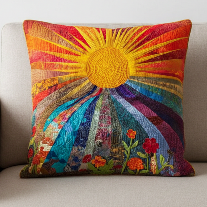 Housse de coussin — Prairie sauvage